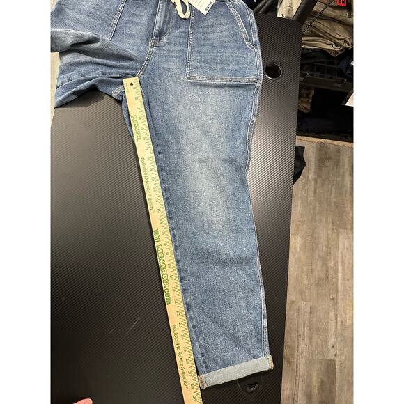 Judy Blue Denim Jogger Jeans Medium Wash Size 14W NEW - Picture 5 of 14